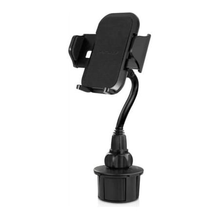 Securityman Macally Extra Long Adjustable Automobile Cup Holder Mount for Smartphones and GPS MCUPXL